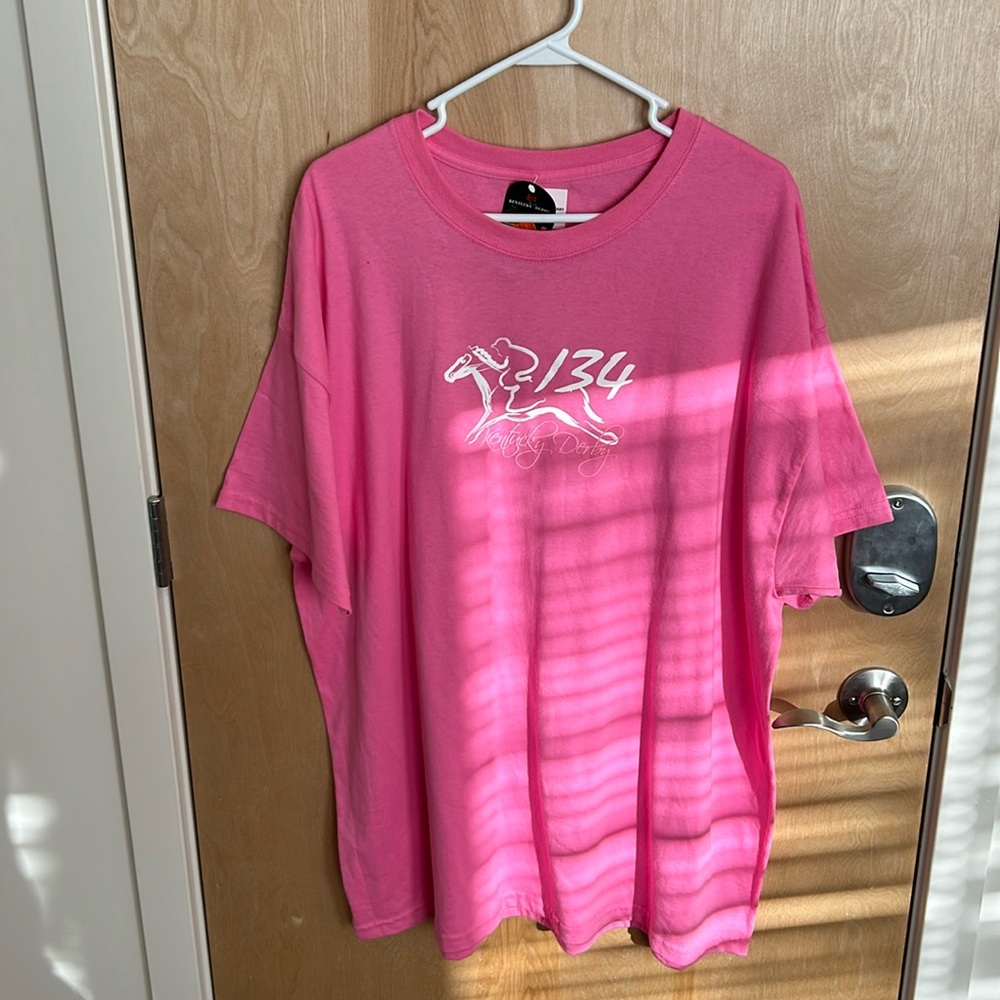 SUPER RARE VINTAGE Kentucky Derby T-Shirt With Tags Size 2XL